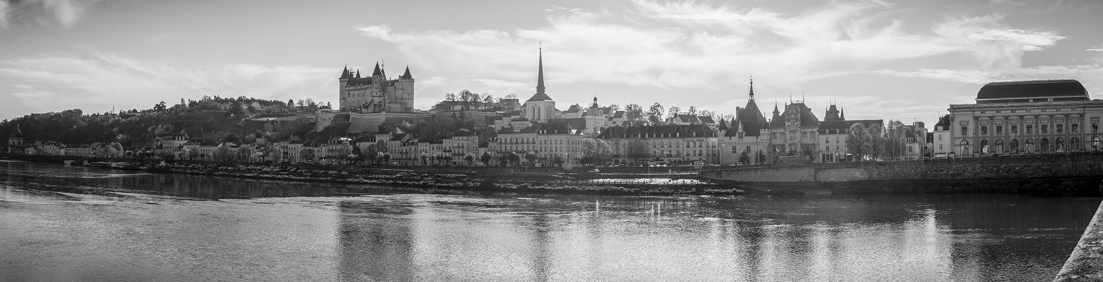 La ville de Saumur